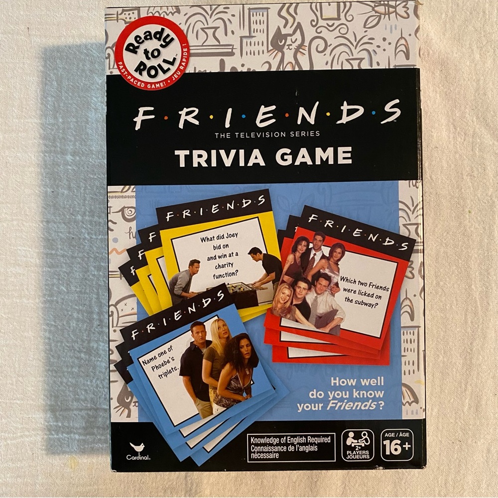 -Friends The Television Series Trivia Game by Cardinal Industries